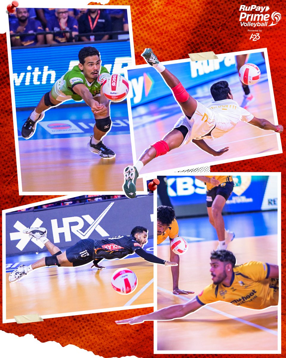 Drowning your #MondayBlues with some #AsliVolleyball PANCAKES 🥞❗ Which of these made your jaw drop? 😲 #RuPayPrimeVolley #PVL