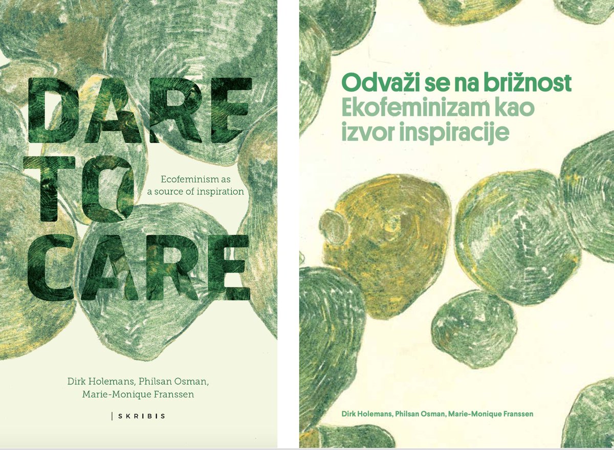 Very proud with this new Serbian edition of our @GEF_Europe @OikosDenktank publication Dare to Care @polekolorg Together with English, German, Greek and Polish edition free available at gef.eu/publication/da… #care #ecofeminism #ecology #climate #transition