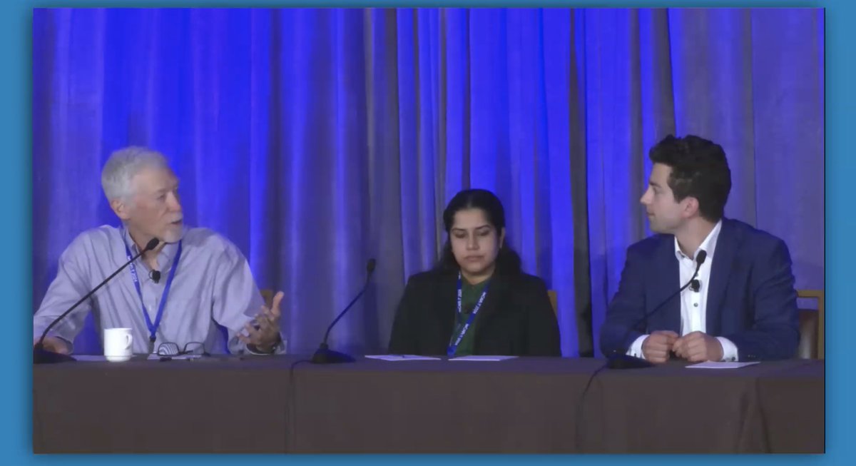 Great discussion at the end of the first session of #iwCART24 with Justus Weber (@Uniklinikum_Wue), Smita Chandran (@MSKCancerCenter) and David Maloney (@fredhutch) 🌟 #iwCART #CARTcell #CellTherapy