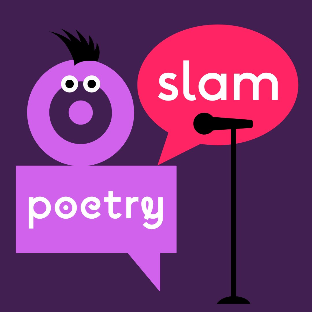 Next week is round 2 of our #PoetrySlam Finals! 🤩 We can't wait to see you all in action! 🟣 Mon - #Calderdale with @mattabbottpoet @VicTheatre 🟣 Tues #Leeds with @RealRobBradley & @andy_c_g @carriageworks_ 🟣 Weds #Coventry with @EmilieLaurenxx @CentralHall1 #AAPoetrySlam