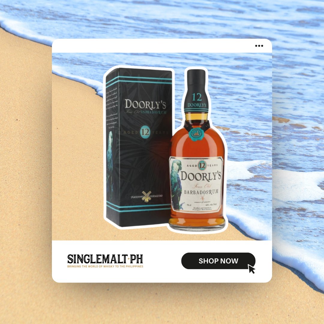 Look for your next bottle no more! Here's a flavorful, high-quality rum that will wake up your adventurous spirit. ✨

Doorly's 12 Year Old Barbados Rum's production is a mix of traditional and modern processes, making it new and exciting! Get it here: singlemalt.ph/products/doorl…