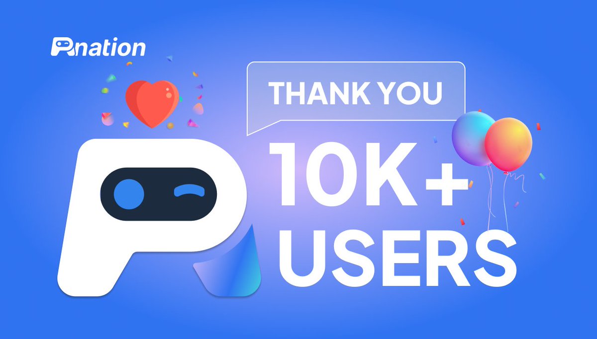 10K+ users have joined t.me/Playnation_bot and mined $NPS after less than 2 days of Beta launch 🎉 Thank you for the support. Let's look forward to the exciting things coming to #Playnation!
