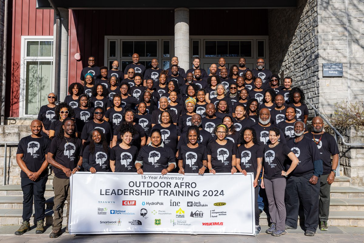 Wow! It's been a week since Outdoor Afro Leadership Training happened @USFWS National Conservation Training Center. Outdoor Afro wants to thank the center and all our volunteer leaders, sponsors, staff, board members, partners, communities, and YOU for continuing to support us.
