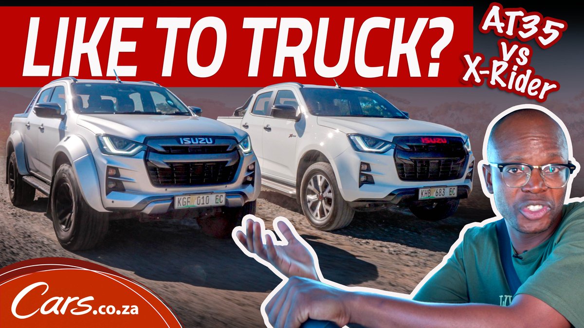 Isuzu D-Max X-Rider or D-Max AT35? What would you choose? 🧐@JacobMoshokoa takes you on the tour to help you decide. Watch the video! bit.ly/DMaxXRiderVR