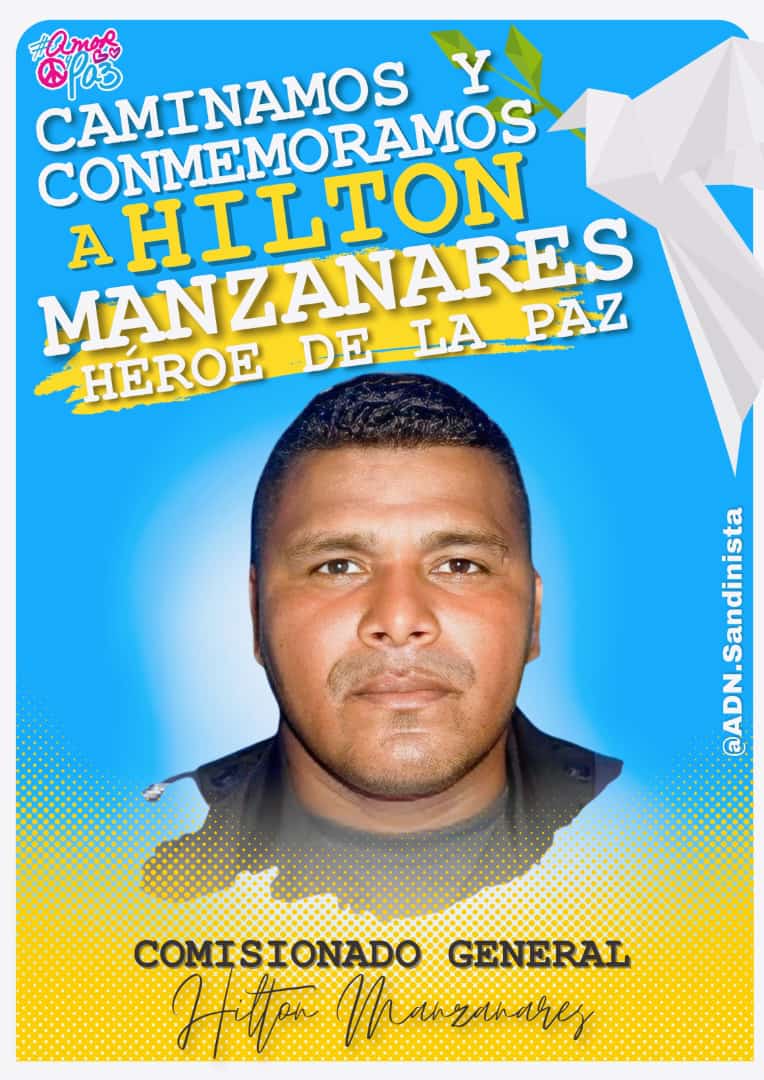 EdwinSuarezGato's tweet photo. Un día como hoy pero de 2018 fue asesinado cobardemente por criminales organizados por el somocismo, financiado por Estados Unidos, el cro Hilton Manzanares, se convirtió en la primera víctima mortal del intento de golpe 2018. Era policía. #SomosVictoriasVerdaderas https://t.co/DKcnayXoPs
