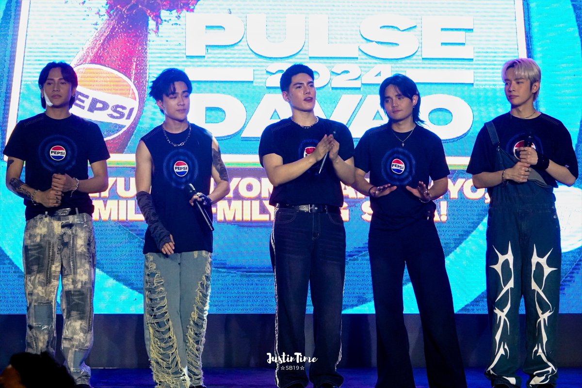 240419 SB19 at Pepsi Pulse 2024 in Davao

ANG PULSO NG DABAW
@SB19Official #SB19
#SB19atPepsiPulseDavao
#PepsiPulse2024