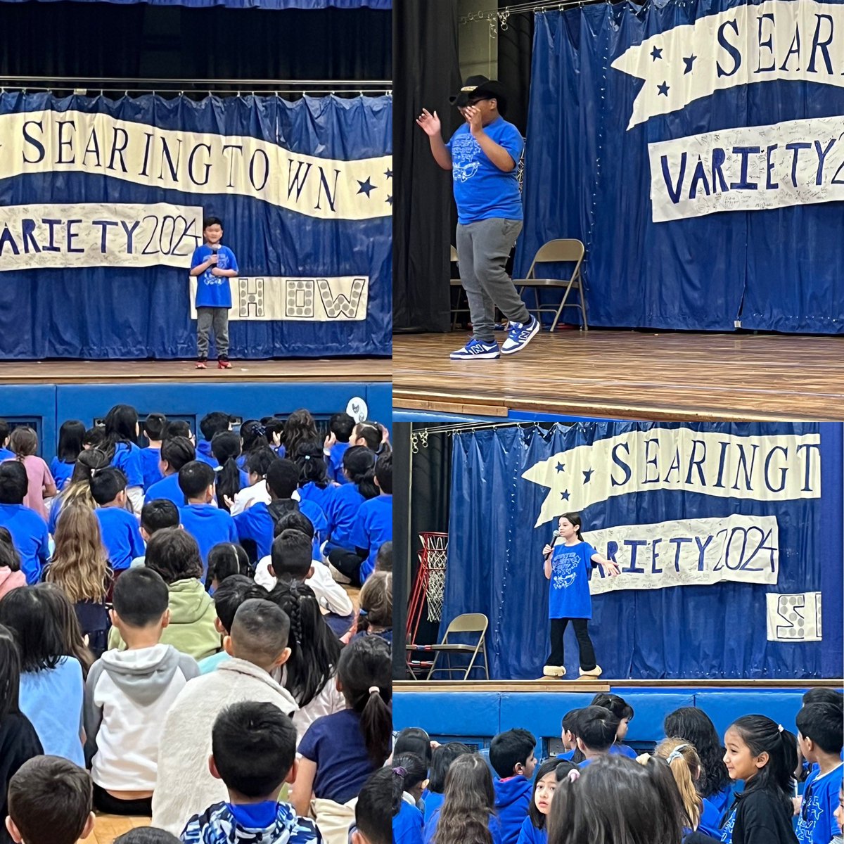 Last week our Scotties did a tremendous job in their annual Variety Show on the newly dedicated Paul Michaels Stage! Bravo Scotties! 🌟🎭🩰🎤🎹🎶💙🐾 @SearingtownK5