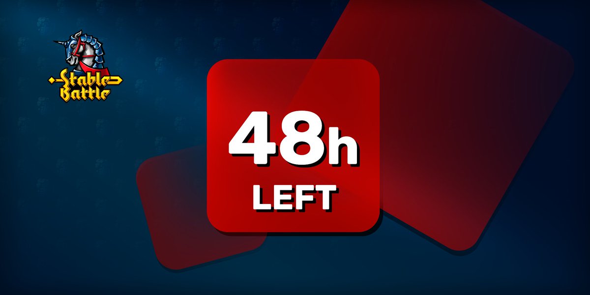 ⏰ Tick-tock, tick-tock 
Hurry up, knights!
#Airdrop #NFT #Crypto