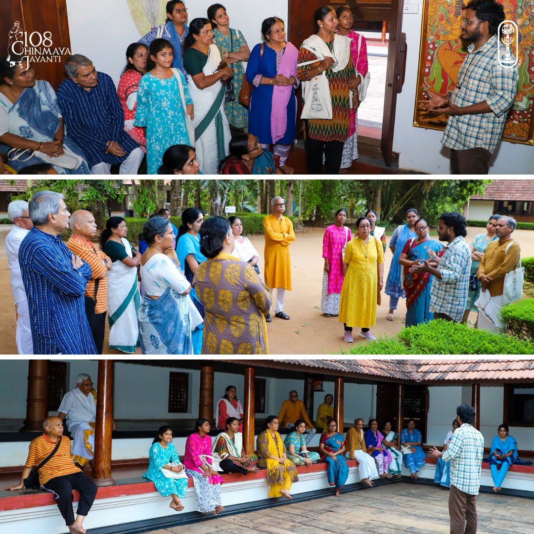 Saundarya Lahari – Waves of Beauty – is a collection of 100 hymns composed by Sri Adi Sankaracharya in Sanskrit. It extols the virtues, beauty, and grace of the Divine Mother, Goddess Tripura Sundari as Parvati, and truly awakens devotion within. #ChinmayaMission #CIF