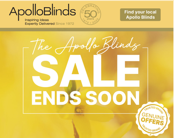 apolloblindsHQ's tweet image. Our Sale is on, with a genuine 20% selected ranges. 

Visit our website to find out more and view all of our current offers
apollo-blinds.co.uk/offers/

#windowsolutions #windowdesign #windowdesigns #blinds #madetomeasureblinds