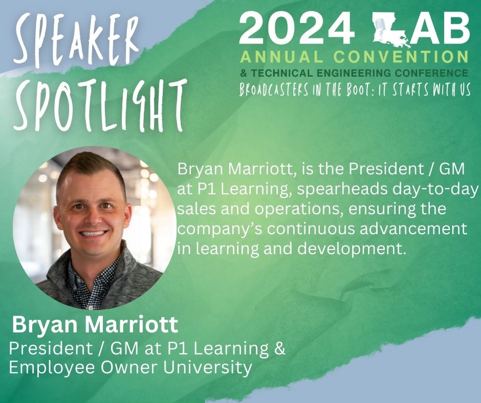 Bryan Marriott, President / Gm at P1 Learning, will lead our Sales session on 'Upskill: Unleash Your Potential...' for all our sales people this is one you won't want to miss!! View all LAB speakers, agenda, and sessions summaries here: shorturl.at/mxO46