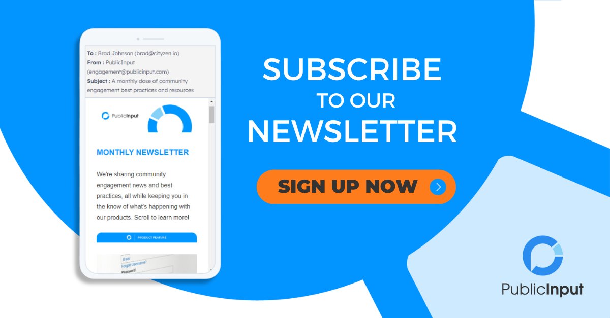 Make sure you stay up to date on all the latest community engagement practitioner updates and events by subscribing today! Don't miss out! Subscribe here: hubs.la/Q02tfMK90 #CitizenEngagement #GovTech #LocalGov