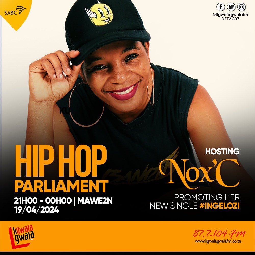 #HipHopParliament | 21H00-00H00 | 🎙️: @mawe2n ku #LigwalagwalaFM