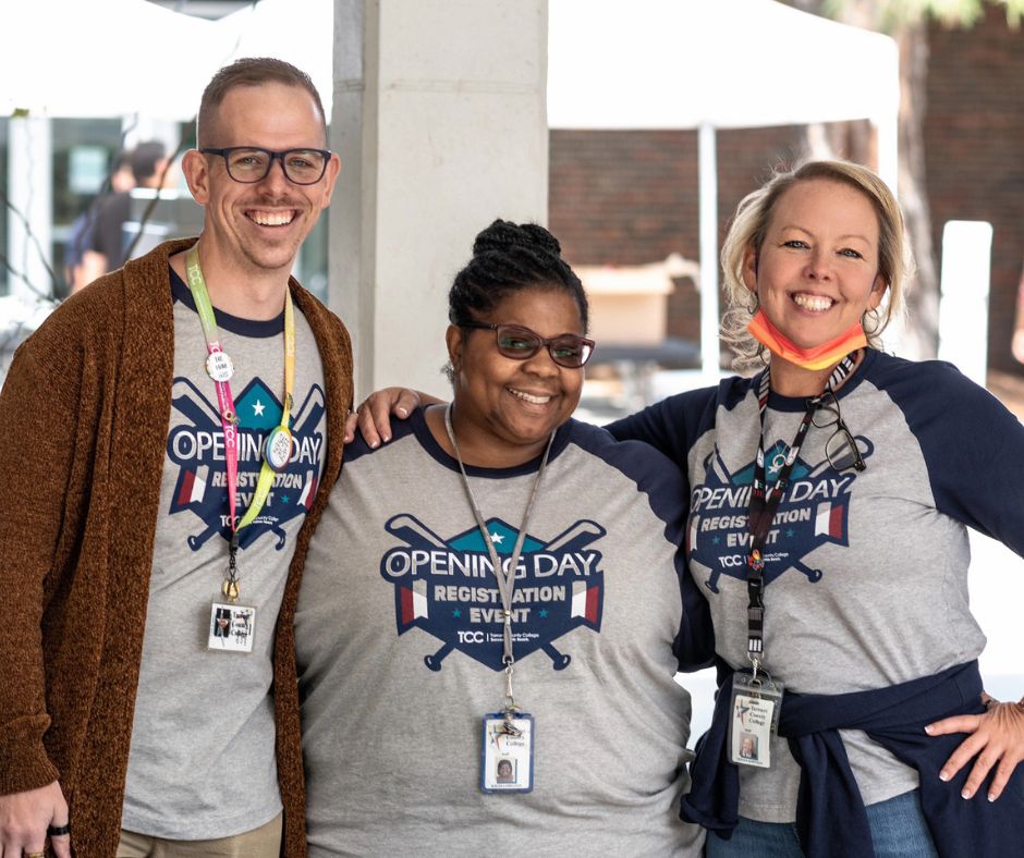 Join us for our Fall 2024 Opening Day Registration Rally across all 6 TCC campuses Mon 4/22 & Tues 4/23! Connect with your dedicated Career Advisor, get hands-on registration support, and explore valuable campus resources. Learn more: bit.ly/4aZhnZx