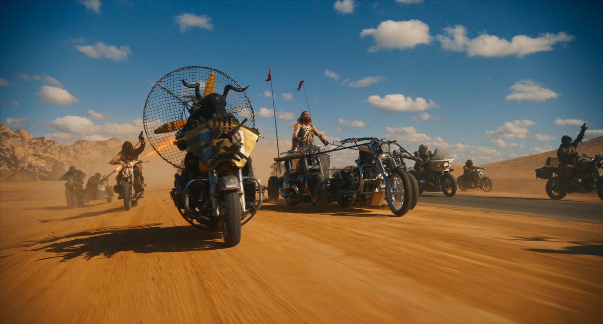 ‘FURIOSA’ includes a 15-minute action sequence that took 78 days to shoot with almost 200 stunt people working on it everyday. “It’s the longest sequence any of us have ever shot” (Source: tinyurl.com/bdd9fdf6)
