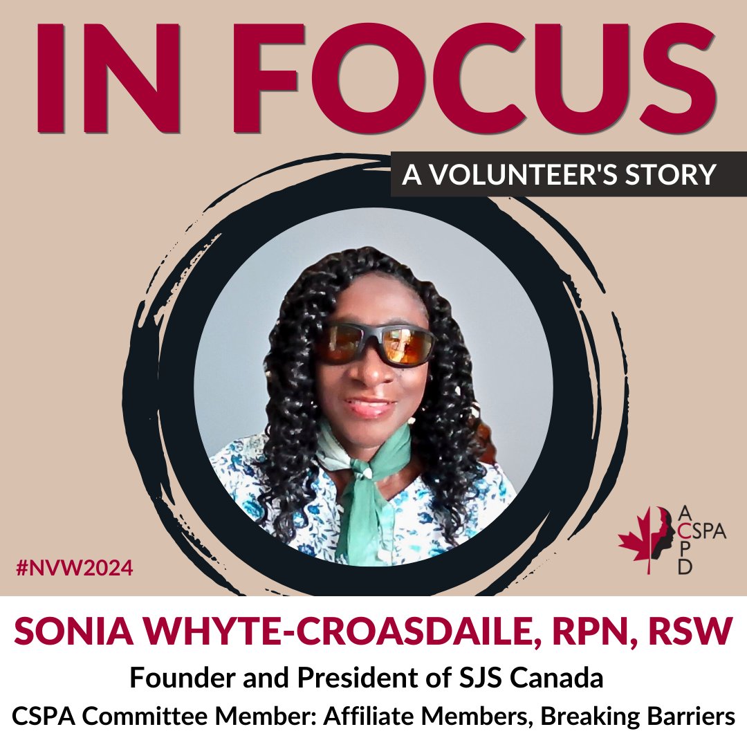 We salute all volunteers during National Volunteer Week. Read about Sonia’s experiences and the many ways CSPA volunteers contribute their talents: ow.ly/FyMT50Ri8pI #NVW2024 #EveryMomentMatters