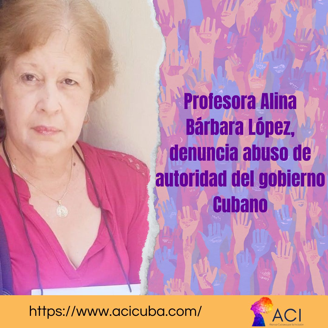 Alianza Cubana por la Inclusión tweet media