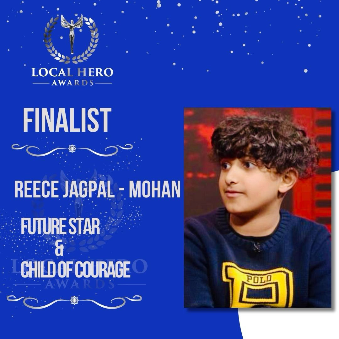 Congratulations to Reece on reaching two finals in this year’s Local Hero Awards #LHA24 #LHA2024 #localheroawards2024 ⁦@ritajagpal⁩ ⁦@KLensUK1⁩