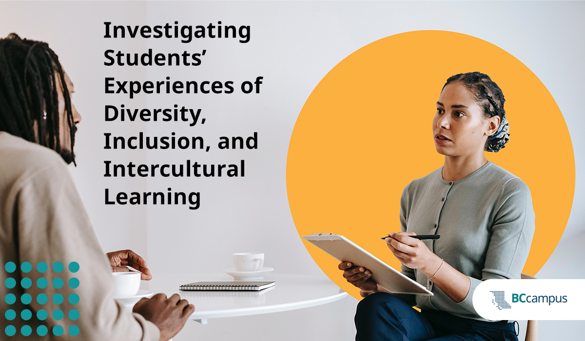 Exciting research coming out of the BCcampus Research Fellows program! @thompsonriversu researchers explore beyond numbers to understand students’ experiences. Discover how they're leveraging data to enhance intercultural learning, inclusion, and outcomes: ow.ly/LzVc50RixOQ