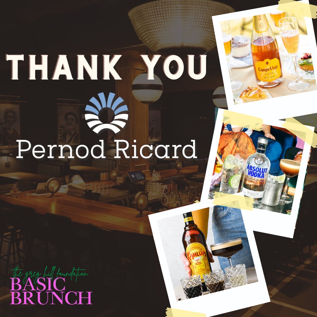 Huge shoutout to Pernod Ricard for making #BasicBrunch possible! We can't thank you enough for your support, cheers to our sponsor🥂

There's still time to grab your tickets to Sunday's Basic Brunch at The Playwright👀

#southie #pernod #absolut #kahlua #campocava #drinks #ghf