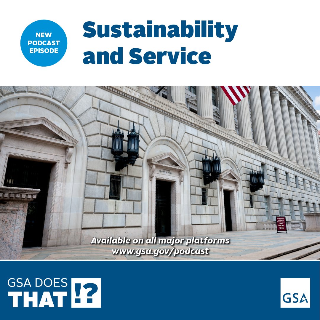 🏗️ Tune in as we uncover the history & future of federal buildings with our latest #GSADoesThat #Podcast  episode. From historic courthouses to cutting-edge office complexes, @GSA_PBS shapes the spaces where history is made. Listen in & be inspired!
ow.ly/GqWu50RjOL2