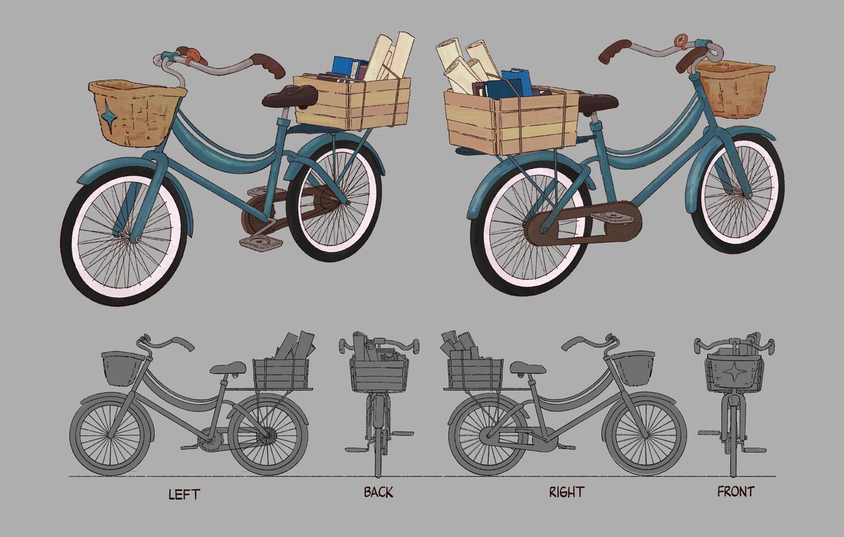 Another project from blender for Visdev with @kelseyrolandart and @warriorartcamp. Had a lot of fun doing this bike prop design :)

#propdesign #visualdevelopment