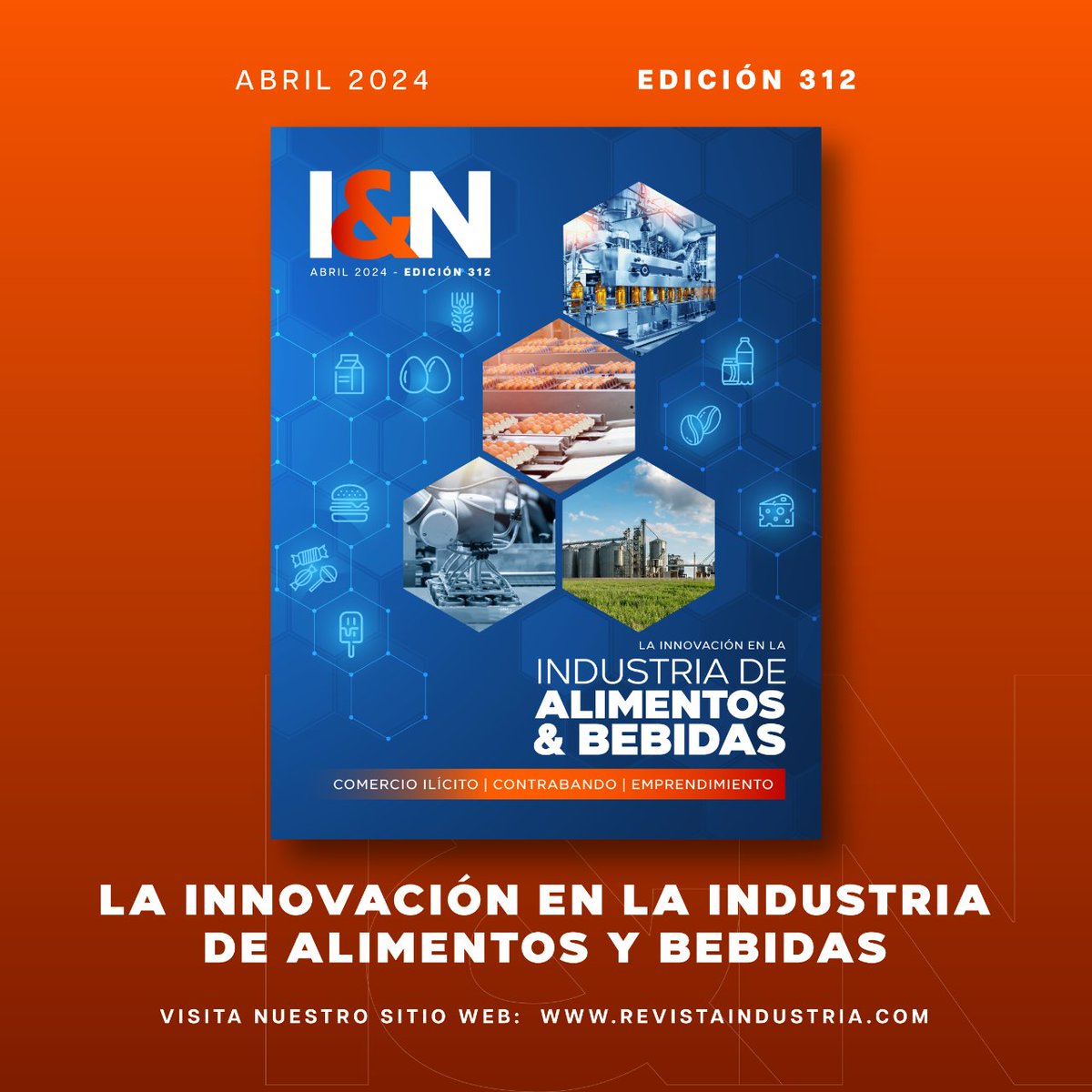 ¡Ya puedes leer la edición de abril de 2024 de Revista Industria&Negocios! Ingresa a nuestra versión digital: issuu.com/revistaindustr…