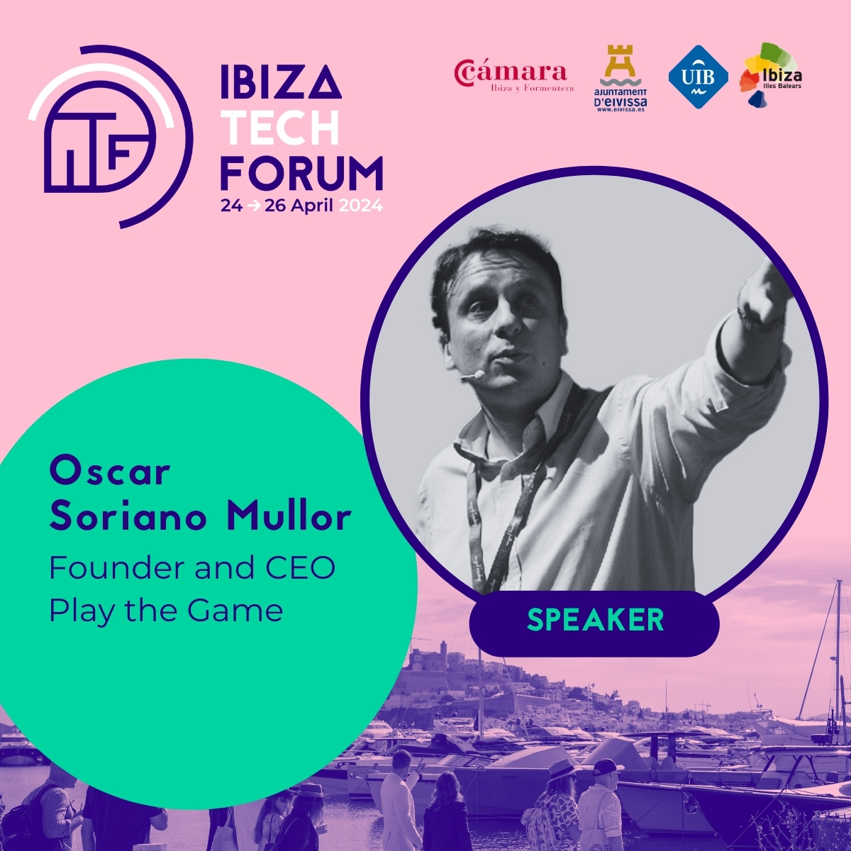 🎮 New speaker confirmed: Oscar Soriano🎮

🎮 Nuevo ponente confirmado: Oscar Soriano🎮

@Ibiza_Travel

#ibizatechforum #ibiza #technology #innovation #startups #eivissa #techibiza #entrepreneurs #ai #turismo #smartcities #sustainability #tourism