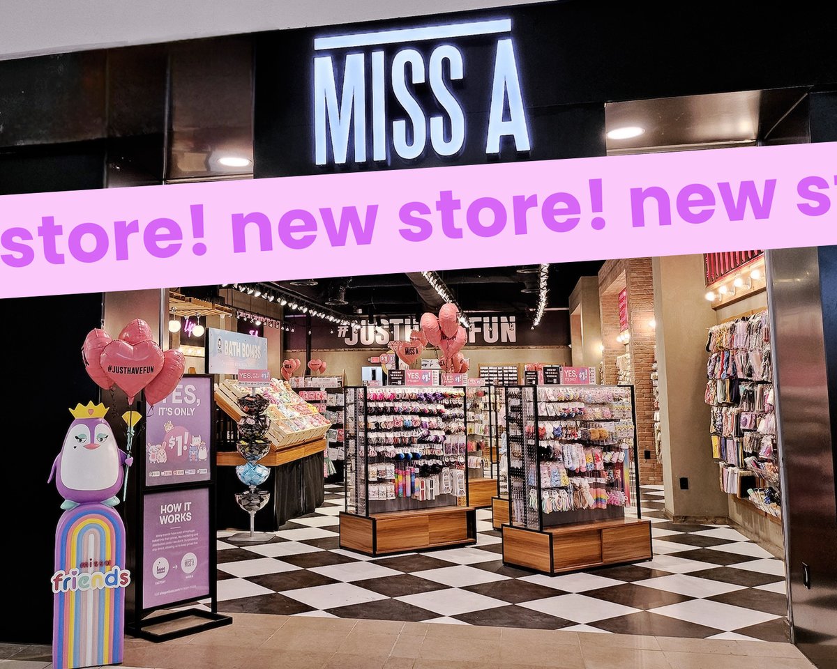 🗣️ COLLEGE STATION 🗣️ We’re now OPEN! 📍Our newest #MissAStore location is located in Post Oak Mall! Come see us and tag a bestie to bring with you. 😏 🛍️ shopmissa.com/pages/sca-stor… #shopmissa #missastores #nowopen #collegestation #collegestationtx