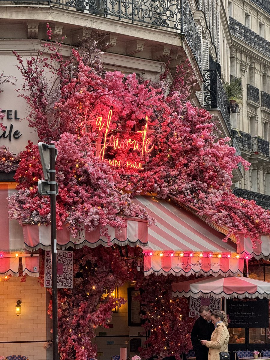 Quand est-ce qu’on STOPPE ce délire des fleurs artificielles sur les cafés de Paris ? Moche, anti-écolo et ridicule🤣?