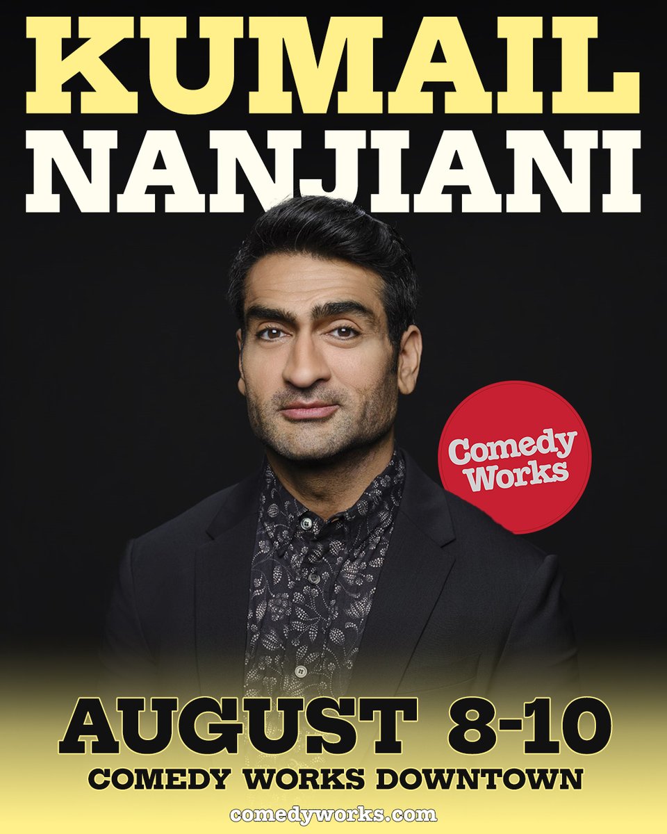 🚨 On Sale Now! 🚨 Don't miss your chance to catch @kumailn at Comedy Works Downtown this August!