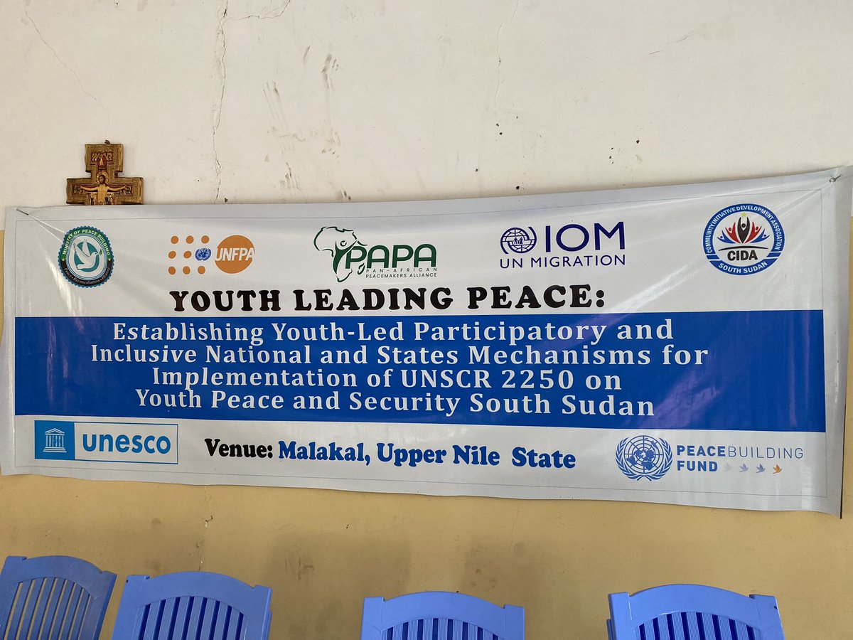 Nelson Mandela once said, 'It always seems impossible until it's done.' #Alwaysbelieve #Trusttheprocess #headup #Youth4Peace
#PAPA4Peace
 @PAPAAFRICA_ @unoy_peace  @sshrdNetwork  @ssadvocacy  @ShababLe  @GIZ_SouthSudan  @USMissionJuba  @lmxblack