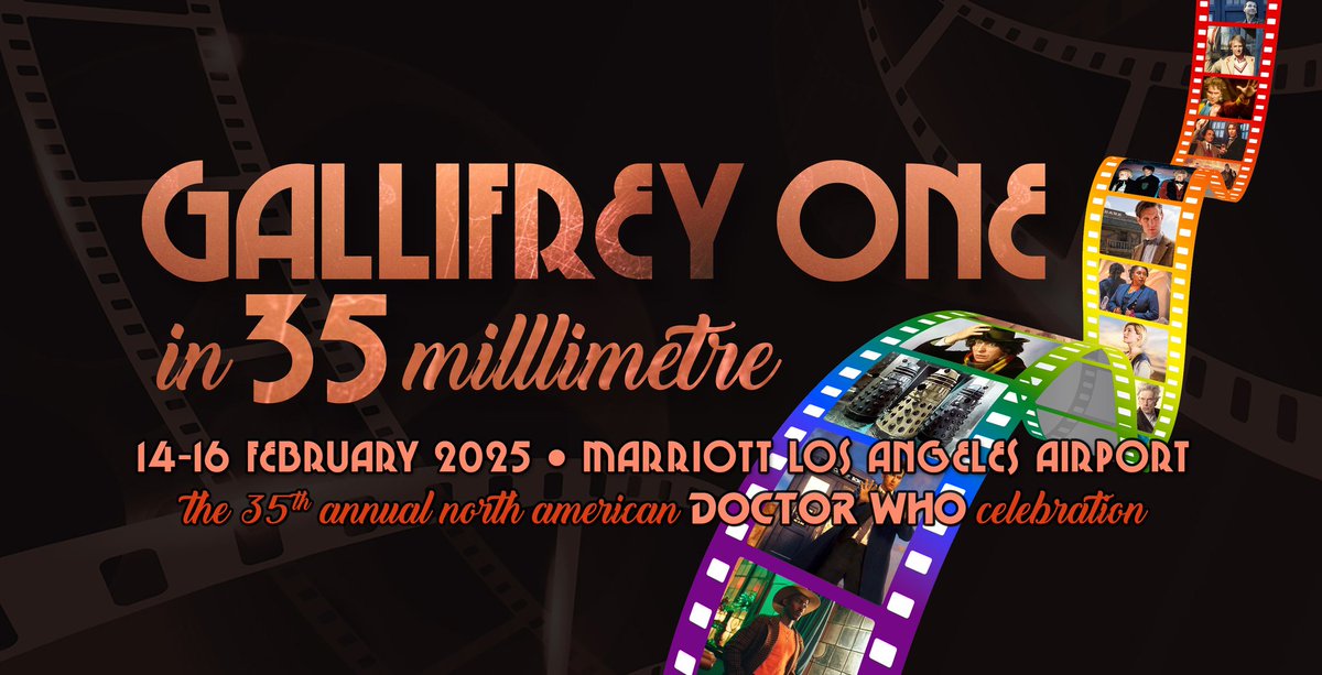 Tickets for the 2025 Gallifrey One convention are NOW AVAILABLE; full details, including some changes this year, at the link. Hotel reservations at the Marriott LAX open May 3 (details on that coming next week.) gallifreyone.com/news-041924/ #gally1