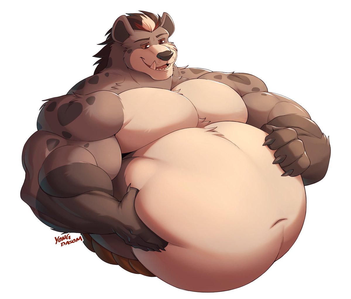 Kofi Comm for @strangeone160 Big, round Drorrg~