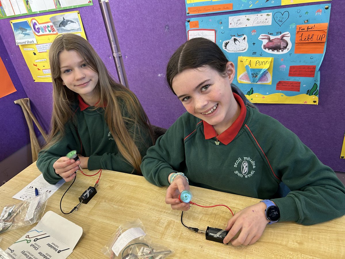 5th took part in an⁩ in-class “House of Circuits” Workshop facilitated by ⁦@lifetimelabcork⁩ Thanks for another brilliant workshop! ⁦@GlasheenGNS⁩ #steam #sese #electricity #activelearning