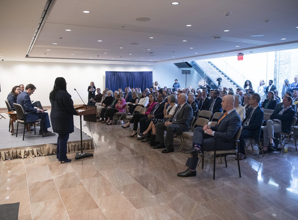 Earlier this week, I had the opportunity to participate on a panel with J Robert Oppenheimer and Lt. Gen. Groves grandsons, hosted by @StateADS. I am reminded of the history of @StateDept’s Arms Control and International Security daily and the importance of our work. Thank you…