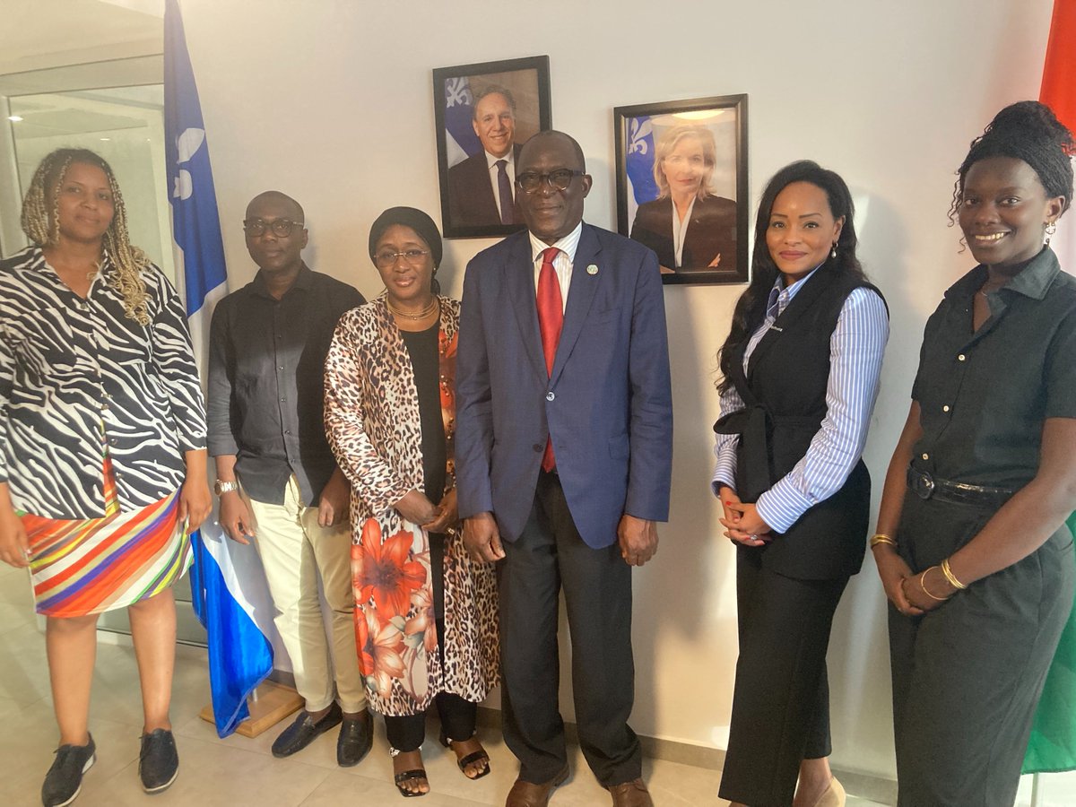 Avant le lancement du SAGA 2, le Représentant Résident de la @FAOCotedIvoire s’est entretenu avec la Directrice de @qcAbidjan. Les opportunités pour la CIV de développer de nouvelles collaborations dans l’objectif commun de lutte aux changements climatiques ont été abordées.