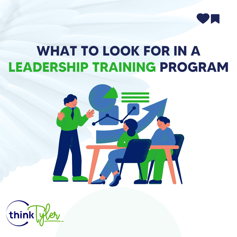👔 As a business owner, CEO, entrepreneur, or founder, it’s in your best interest to prepare your leadership team to do the best job possible.

Learn what to look for in a leadership training program.
👉 thinktyler.com/leadership-tra… 

#ThinkTyler #BusinessCoach #BusinessCoaching
