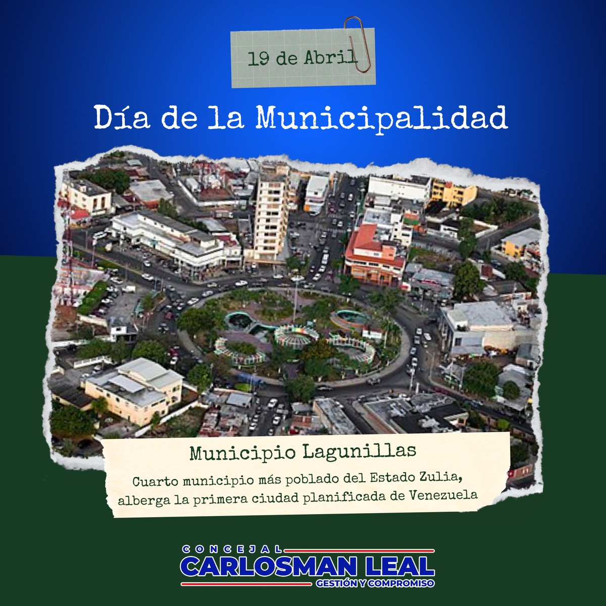 Lagunillas, hoy en el marco de la celebración del día de la Municipalidad, reafirmamos nuestro compromiso de seguir trabajando por devolverte la luz que te fue arrebatada, y que vuelvas a ser un municipio de desarrollo y progreso. #CiudadOjeda #Lagunillas #GestionyCompromiso