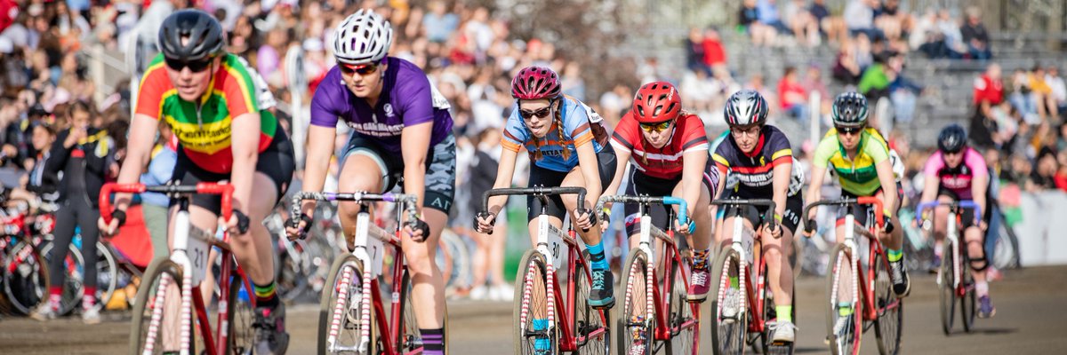 36th running of the Women’s Little 500 takes center stage today! 📍Bill Armstrong Stadium (Bloomington, IN) 🎙️@ZachBrowning17 and @nickrodecap ⏰ Pregame at 3:45 with @andrew_hillsman 📻 wiux.org/page/991fm (Photo cred: IU Athletics)