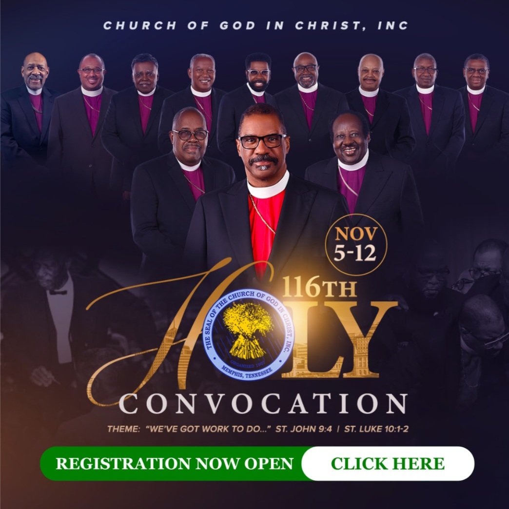 Registration for the 116th Holy Convocation is Now Open! Register at bit.ly/116thHCRegistr… #COGIC #TeamCOGIC