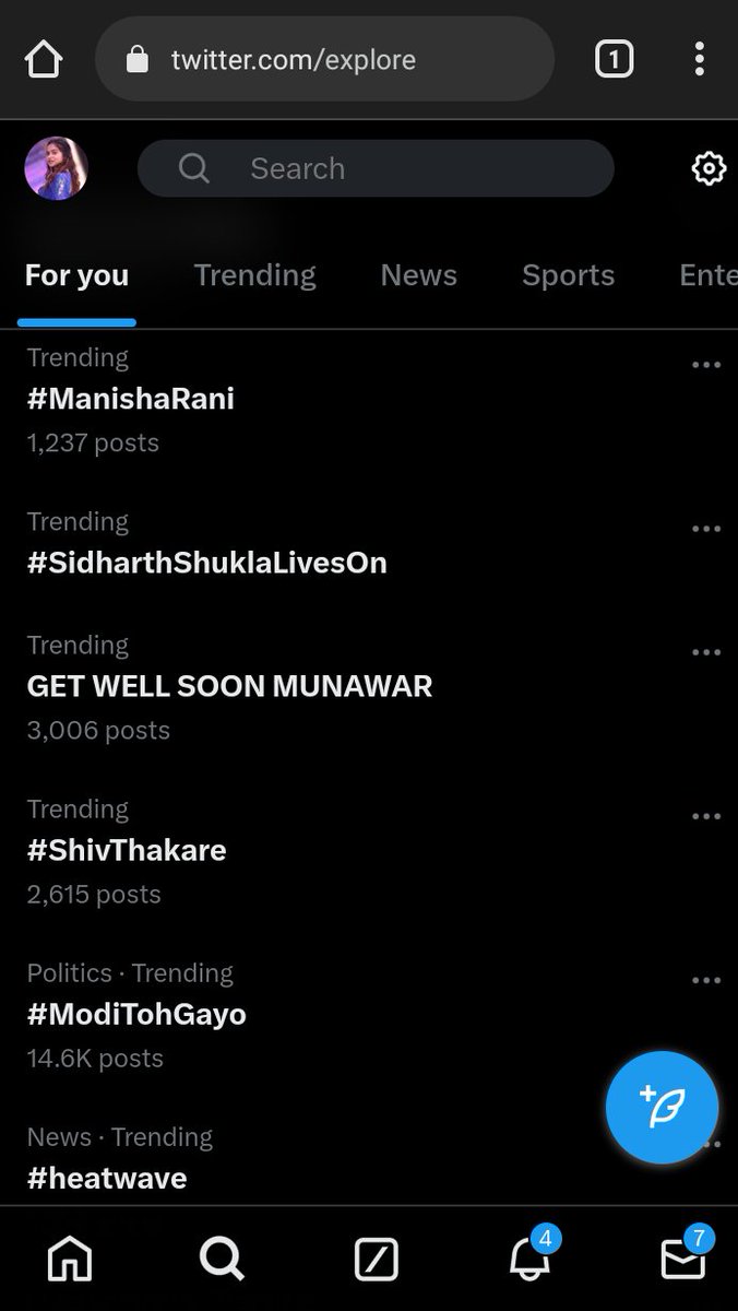#ManishaRani𓃵 is trending with 1,237 posts🔥

#ManishaRani #ManishaSquad #OnlyManishaMatters #ManishaRaniInPlaygroundS3 #ManishaXBairanBegani