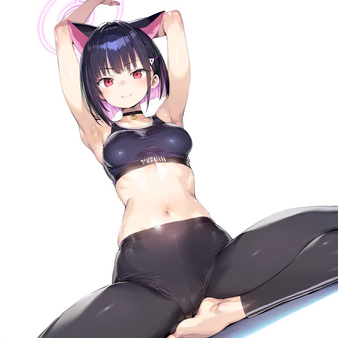 ヨガカズサ
#ブルアカ #BlueArchive 