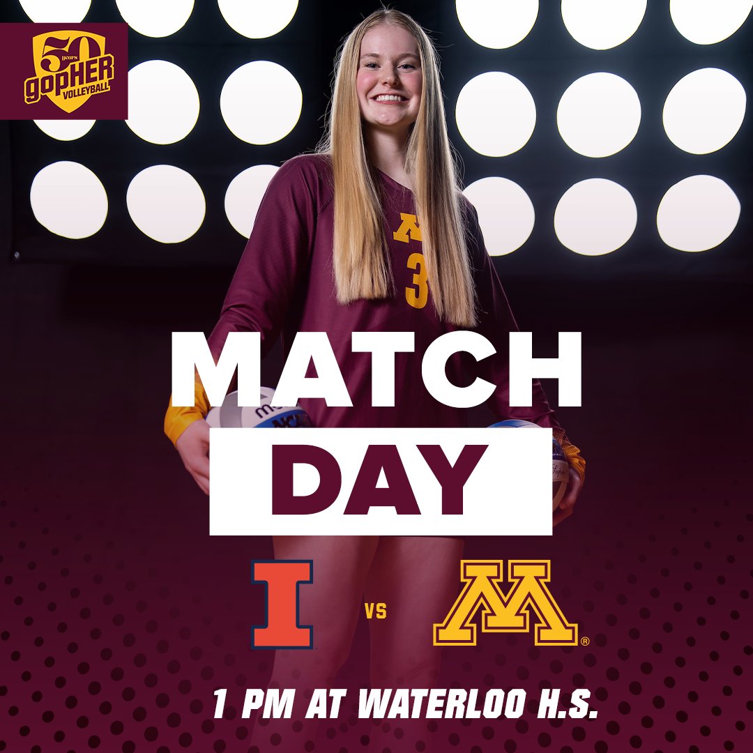 𝐌𝐚𝐭𝐜𝐡 𝐃𝐚𝐲 〽️ 🆚: Illinois 🕕: 1 p.m. 🏟️: Waterloo H.S. (Waterloo, Wis.) 🎟️: FREE