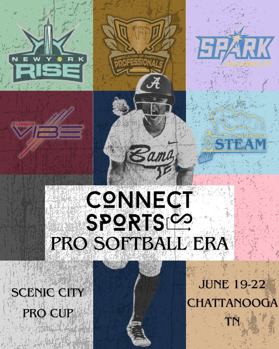 In our Pro Softball Era💁‍♀️ Connect Sports | The Pro Softball Tour. Join us in Frost Stadium for a Taylor Swift themed Game👀 more details to come soon!🎤🤩 #taylorswift #theerastour #connectsports #prosoftball #visitchatt #chattsports #prosoftballtour