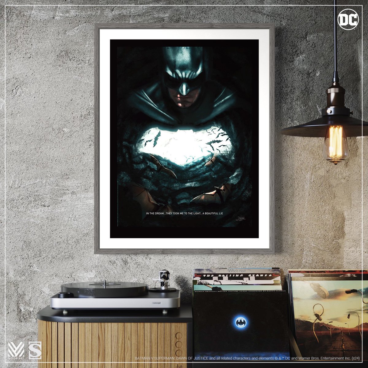 ON SALE NOW. Officially licensed museum-grade Art Print. Limited, hand numbered with embossed CoA. At moorartgallery.com #🎨 by @RedMarker2611 FREE UK SHIPPING. DOMESTIC USA RATES. Licensed and released in collaboration with Sideshow. #batman #batmanart