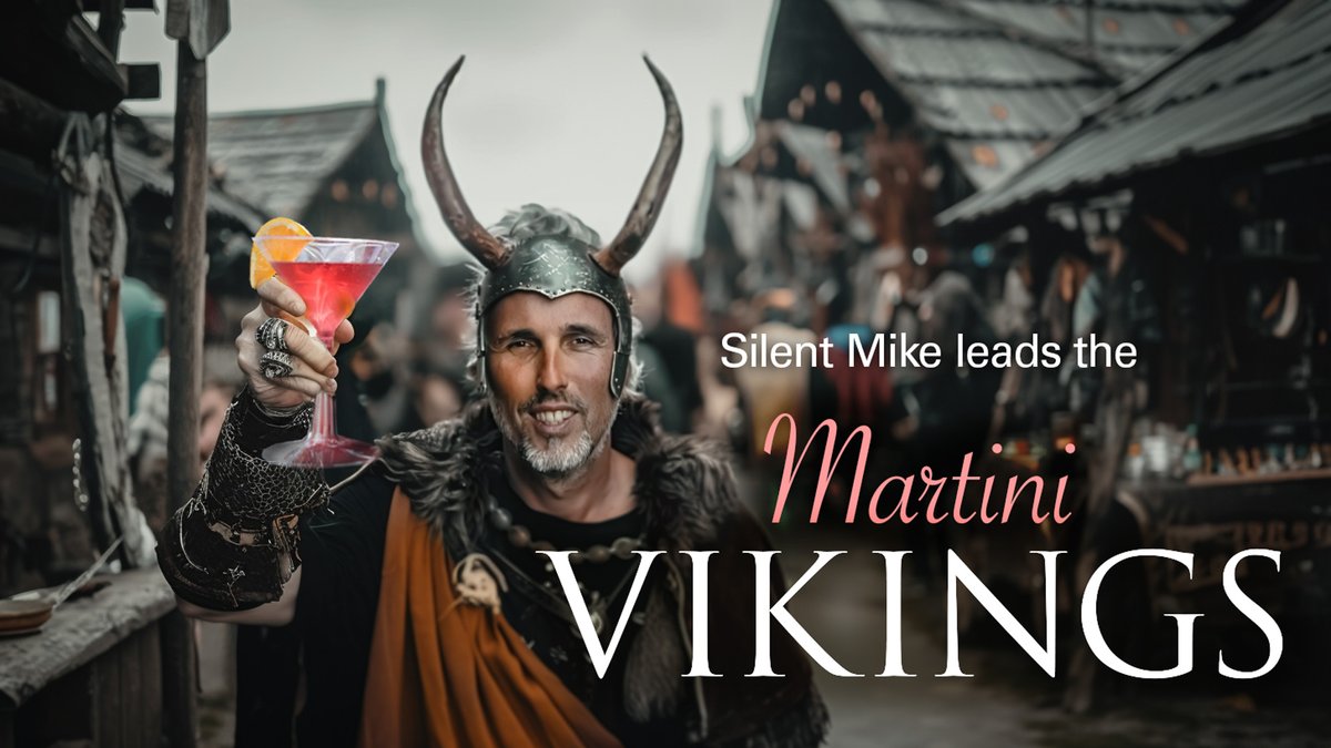 XChuckster's tweet photo. Part 1 of the new X series "Game of Buffoons".
The Martini Vikings, lead by Silent-Mike, arrive and threaten The Duke's treasured beer supply. His Dwarf tries to give him advice. But the Duke has his own plan.
#dabbleverse #gameofbuffoons
@TheUncleRicoSho
@stutteringjohnm https://t.co/wUwVQqIXQw