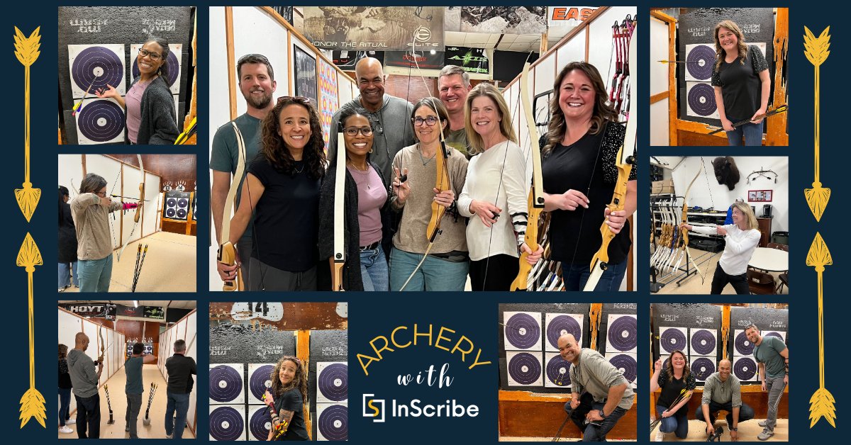 There's nothing this team can't do - especially when we do it together! We had a blast practicing some archery before #OLCInnovate2024 last week and even got a few bullseyes! 🎉