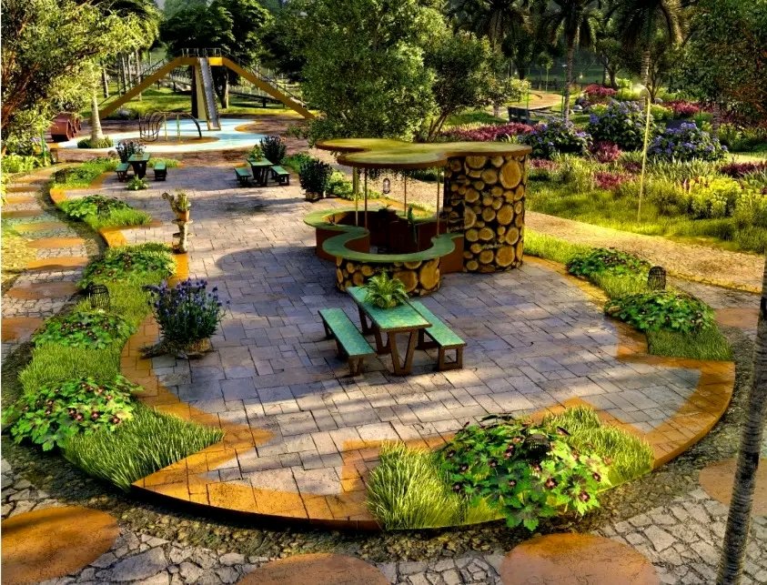 Estas son algunas imágenes de como quedará el grandioso parque natural en Muelle de los Bueyes, sin duda quedará lindisimo 🥰

#SomosVictoriasVerdaderas
#UnidosEnVictorias

<a href="/CaleroMariela/">Mariela Calero 🇳🇮</a> <a href="/CarmenNica_/">Carmen Hernández ❤🖤</a>