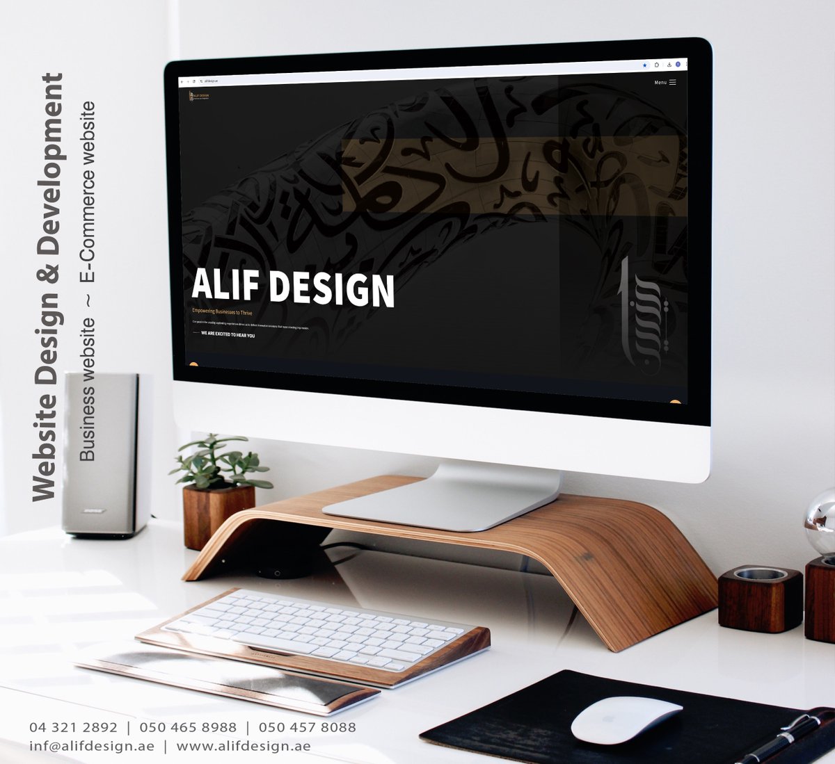 Alifdesignart's tweet image. "Unlock the potential of your online presence with our comprehensive website design and development services. From sleek designs to seamless functionality, we bring your vision to life. Let's build something amazing together!"
#website #webistedevelopment #websitedesign